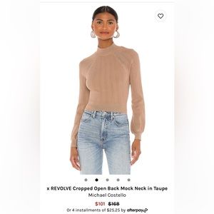 Revolve like new sexy sweater